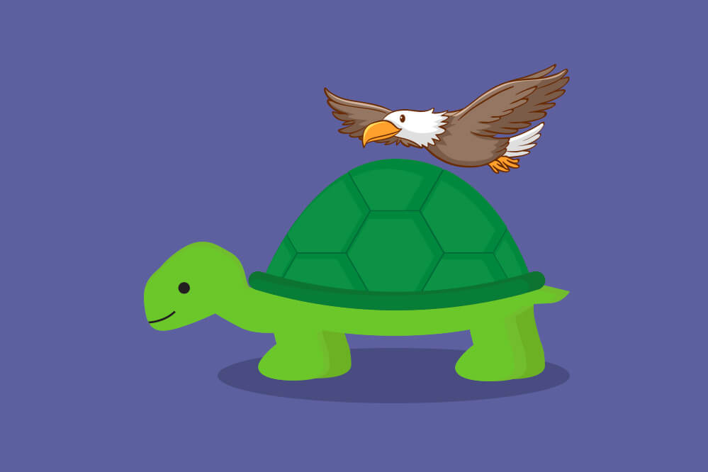 El águila y la tortuga - Poli y sus amigos